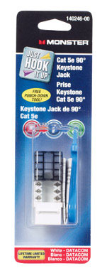 Cat-5e Keystone Jack 1pk