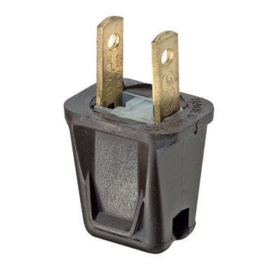 Easy 2wire Plug Brwn 2pk