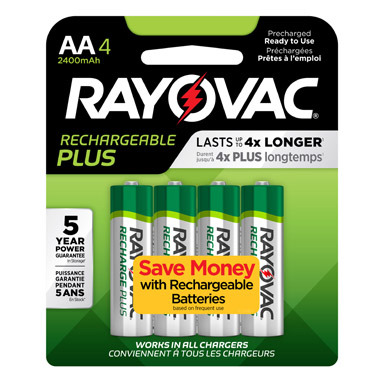 BATTERY PLATINUM AA 4PK