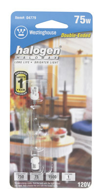 Bulb Halogen 75w 2end T3