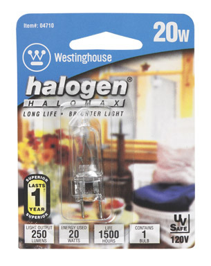 Lamp Halogen T-4 20 Watt