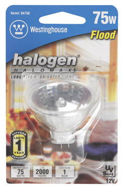 Bulb-halgn Fld 75w Mr16