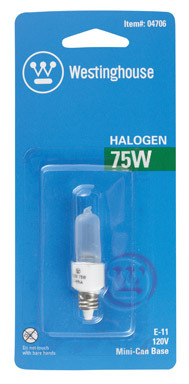 Halogen Bulb 75w 120v