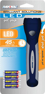 FLASHLIGHT LED 4AAA GEL