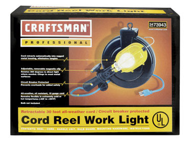 CM CORD REEL WORKLIGHT