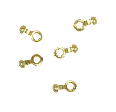 Coupling #6 Brass Pk/5