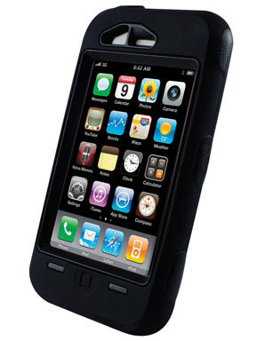 CASE IPHONE BLACK 3G/3GS