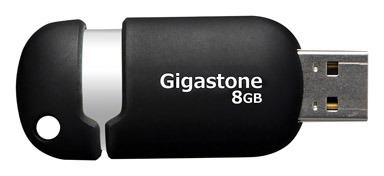 Flash Drive Blk/slv 8gb