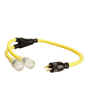 GENERATOR CORD ADPTR 3'L