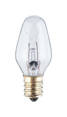 Bulb C-7 4w Clear 4pk