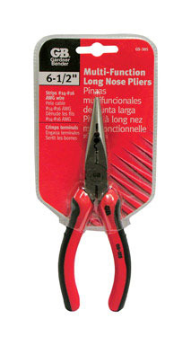 Pliers Lg Nose6.5"w/cutr