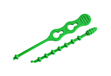 Cabletie Bead18"grn Bg10