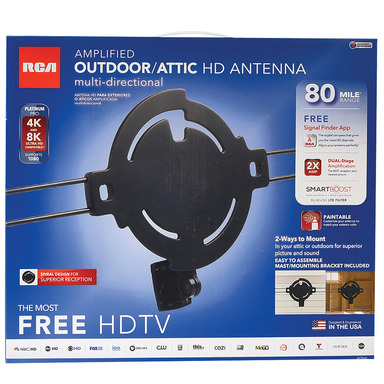 OUTDOOR ANTENNA 80 MILE