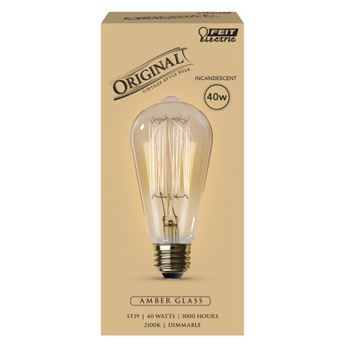 BULB VINTAGE 40W EDISON