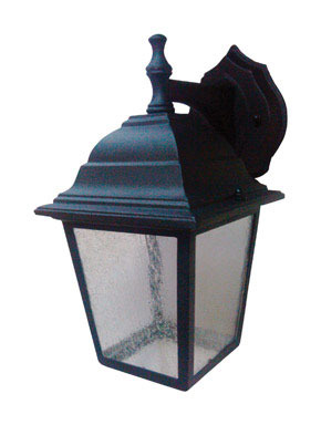 Led Wall Lantern 9w Blk