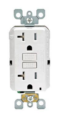 Gfci Outlet 20a Wht