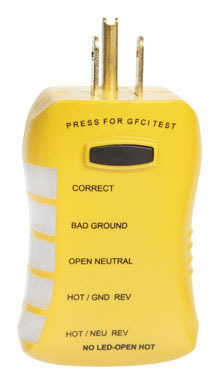 Stop Shock Outlet Tester
