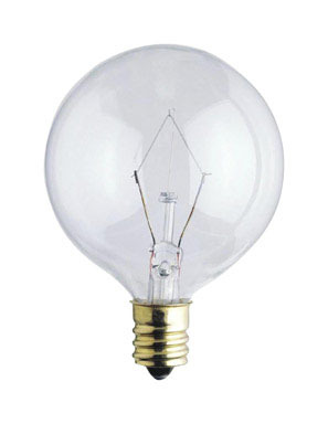 Bulb West G16.5 25w 2pk