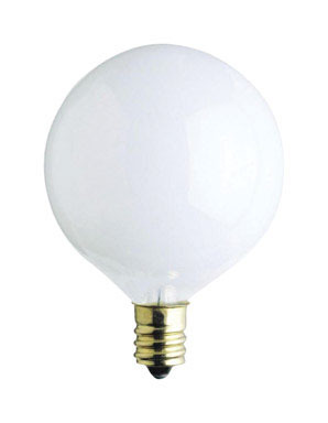 Bulb West G16.5 25w 2pk