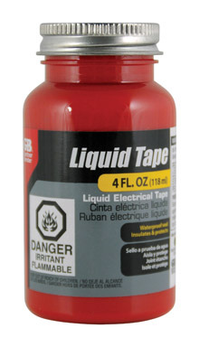 Elec Tape Liq Red 4oz