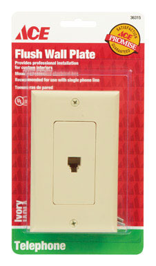 WALLPLATE DECO 1PHNE IVY