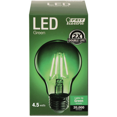 Led A19 E26 Green 30w