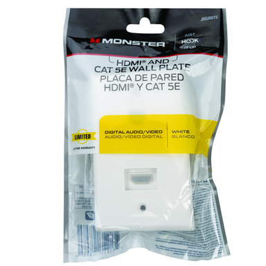 Wall Plate Hdmi/rj45 1pk