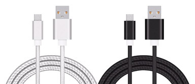 CHARGING CABLE USB 2PK