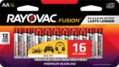 Battery Alkaline Aa 16pk