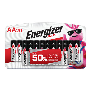 Battery Alkaline Aa 20pk