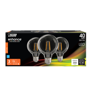 Led G25 E26 Sw 40w 3pk