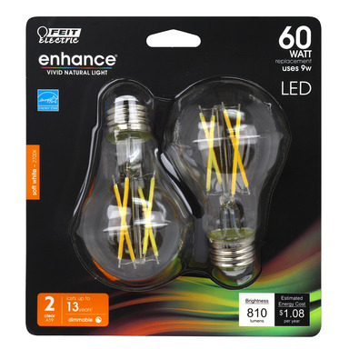 Led A19 E26 Sw 60w 2pk