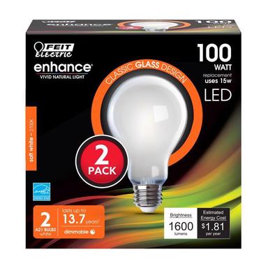 Led A21 E26 Sw 100w 2pk