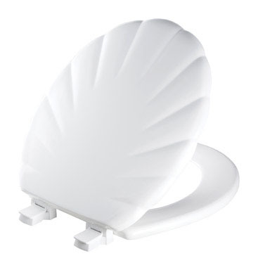 Toilet Seat Rnd Shell Wh