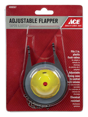 Rigid Plastic Flapper 2"