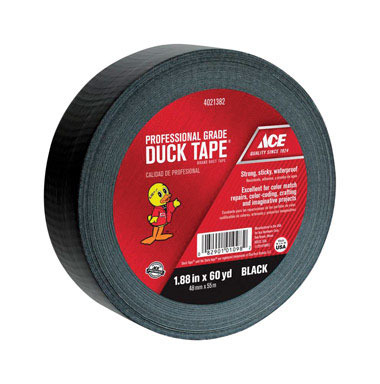 Duct Tape 60yds Blk Ace