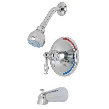 FAUCET TUB/SHOWER PRS BL