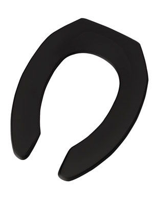 Toilet Seat Plstc Blk