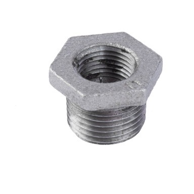 Hex Bushing Blk 1/2x3/8"