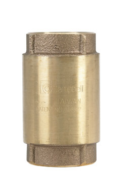 VALVE 1-1/4" BRASS CHECK