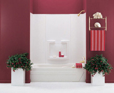 TUB-SURROUND ALLURA WHT