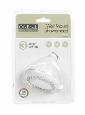 SHOWERHEAD MASAG WALL WH