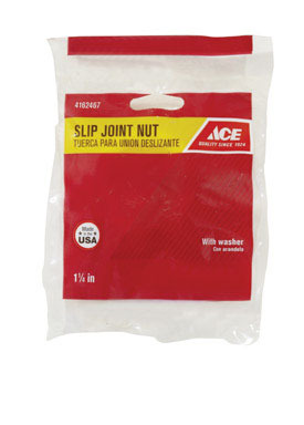 Nut W/washer Sj 1-1/4"