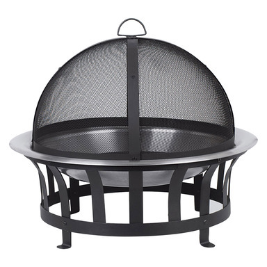 FIRE PIT 30" SS KD SCRN