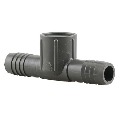 TEE INSRT POLY 3/4" BLK