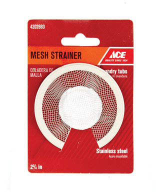 MESH STRAIN 2-3/4" SS