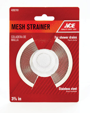 MESH STRAIN 3-3/8" SS