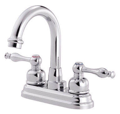 FAUCET LAV 2H HI-RS CHRM