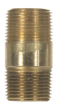 3/4X2"BRASS NIPPLE