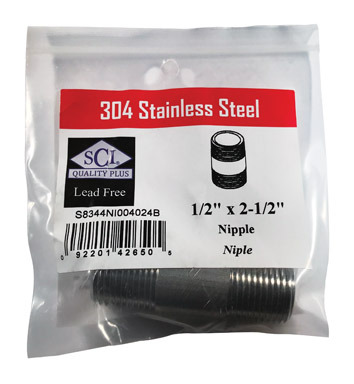 Nipple Ss 1/2" X 2.5"